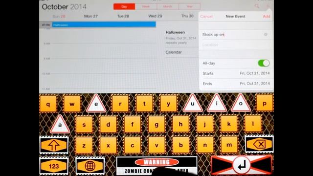 keySonic's Braaains keyboard for iPhone/iPad смотреть онлайн