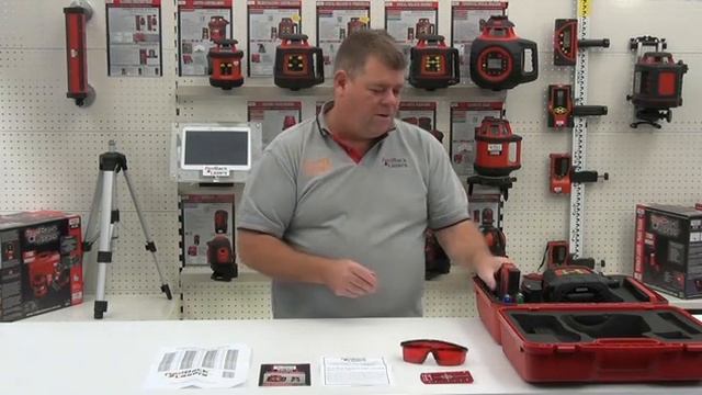 RedBack Lasers EGL624 Rotating Laser Level - Unboxing смотреть онлайн