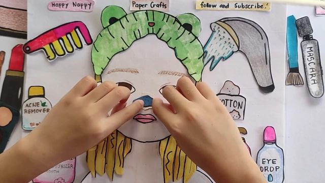 Paper Makeover ASMR- Happy Nappy