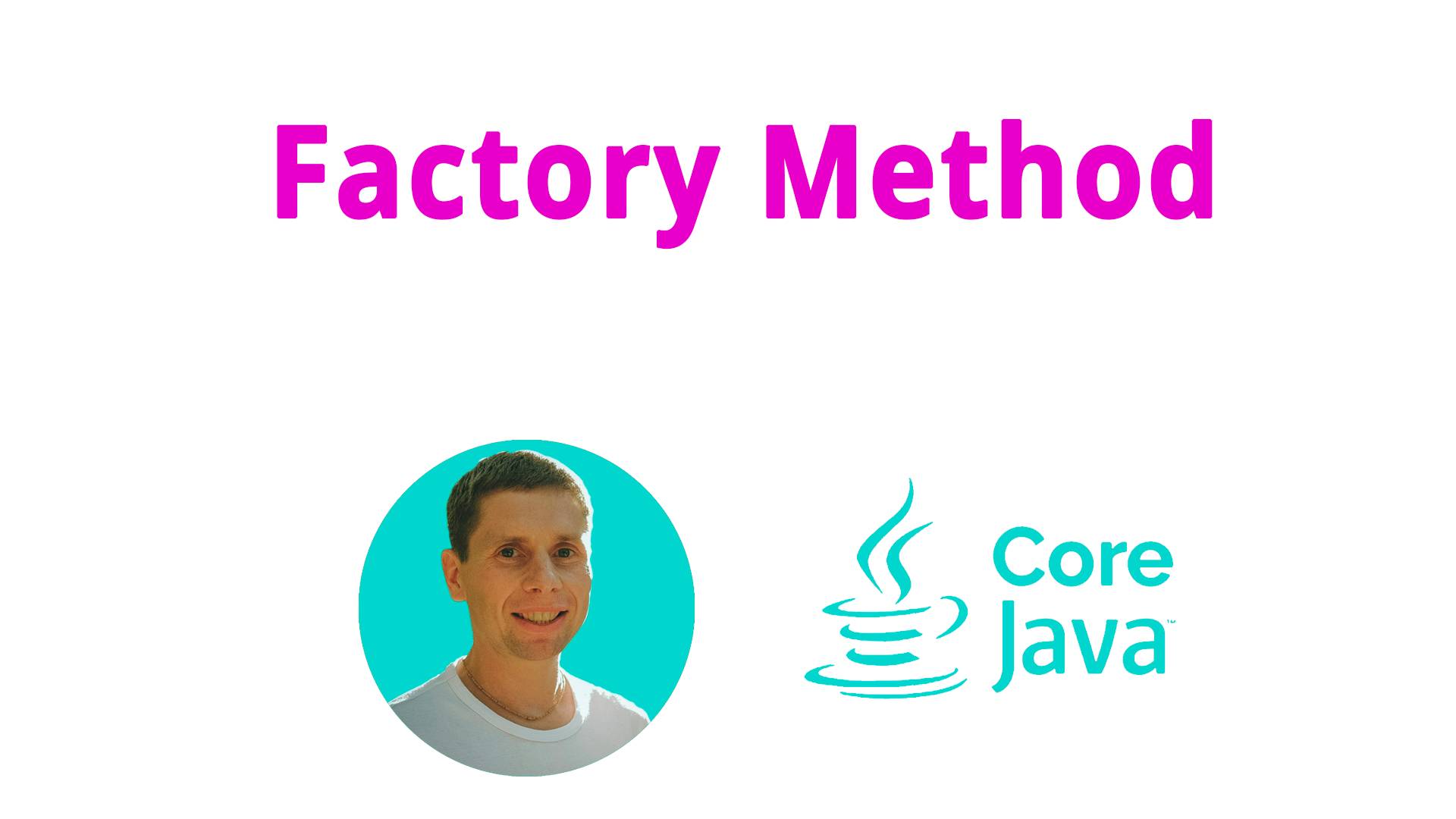 18. FactoryMethod - паттерн фабричный метод (Java Core с нуля, полный курс) смотреть онлайн