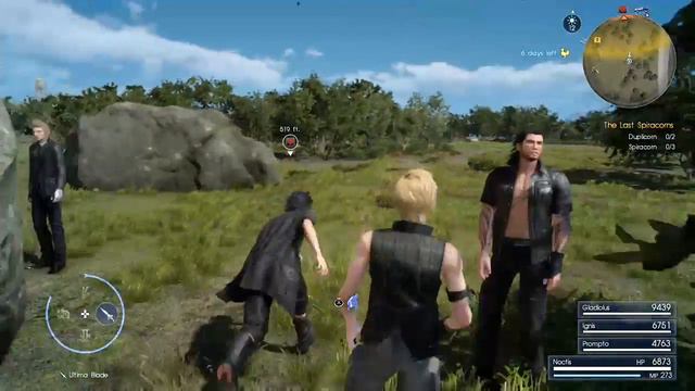 ULTIMA BLADE putting in work!! FINAL FANTASY XV 4 смотреть онлайн