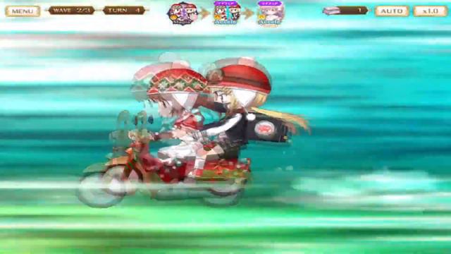 [MagiReco] Tsuruno & Felicia (Delivery ver.) Transformation, Magia, & Doppel смотреть онлайн
