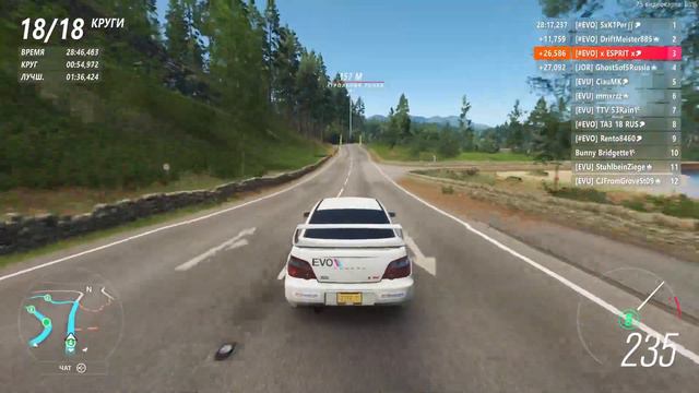Forza Horizon 4: TeamWars EVO vs EVU смотреть онлайн