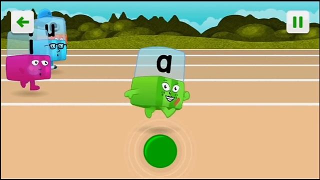 Alphablocks Fun Run Full Game Cbeebies Go Explore Gameplay for Kids смотреть онлайн