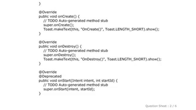 Android : In Android, How can I avoid the onStart method from being deprecated? смотреть онлайн