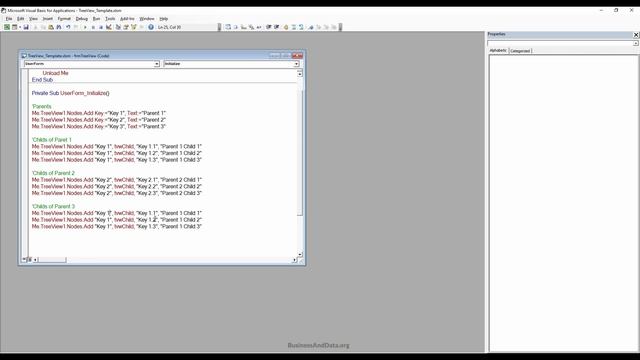 Intro to Excel TreeView Control | Excel Userform Tutorial смотреть онлайн