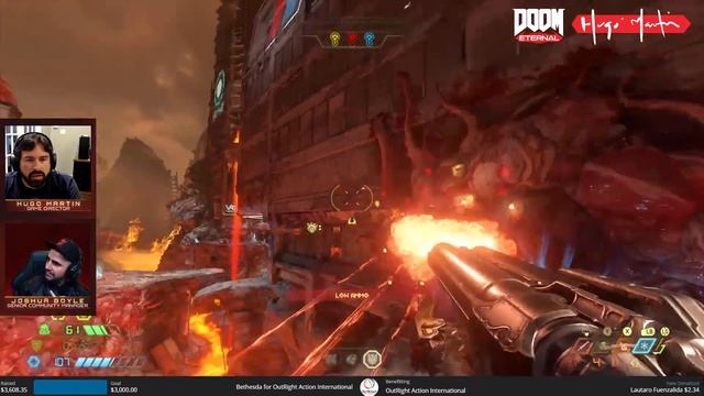 DOOM Eternal: Hugo Martin's Game Director Playthrough - Ch.18 Super Gore Nest Master Level Part II смотреть онлайн