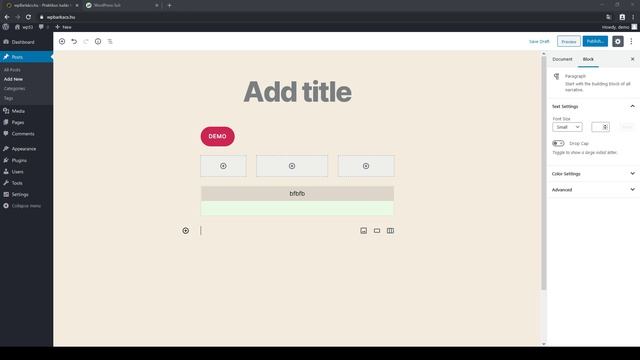 WordPress 5.3 és Gutenberg frissítés bemutató смотреть онлайн