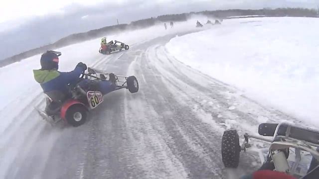 Karting on Ice. Балахна 26.01.2020. Онборды Ефимова Александра №95. смотреть онлайн