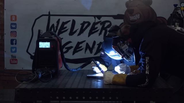 Настройка TIG аппарата - нержавейка смотреть онлайн