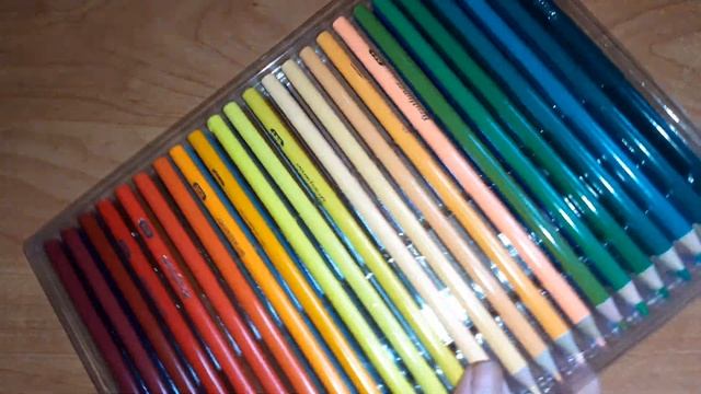 Набор цветных карандашей 72цвета с Али Экспресс смотреть онлайн