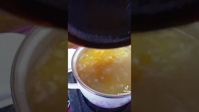 Капустняк из квашенной капусты#суп #капустняк#семья