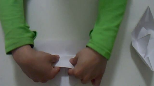 Как сделать кораблик из бумаги А4. Легко и просто! смотреть онлайн