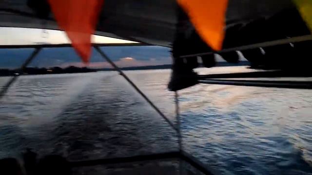 Прогулка на теплоходе Мир. Долгопрудный 10 августа 2017 смотреть онлайн