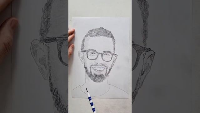 Как нарисовать портрет Антона Птушкина карандашом поэтапно