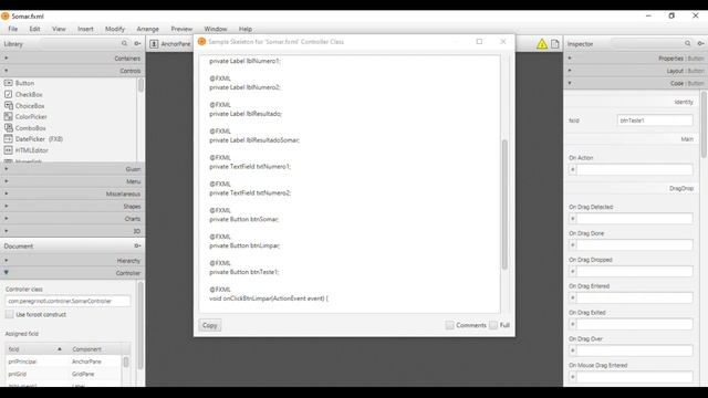 Java - Aula 8 - JavaFX - Criando uma tela смотреть онлайн
