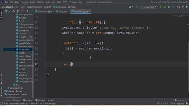#35 How to sorted Array in Java ? Sorting array in Java смотреть онлайн