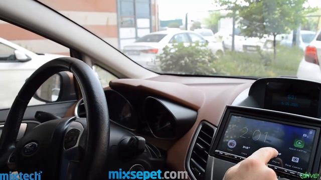 Ford Fiesta Carplay Androidauto Tanıtımı (Sony AX-3005) смотреть онлайн
