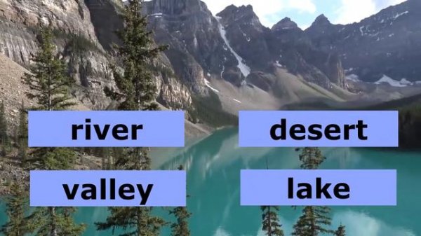 Nature vocabulary. Quiz .