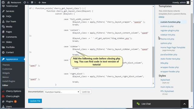 WordPress. How To Change Width Of Columns For Portfolio Posts Single Pages смотреть онлайн