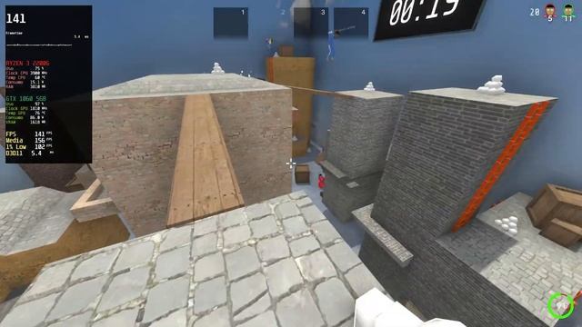 CRAB GAME - RYZEN 3 2200G OC + GTX 1060 5GB - 1080p ALTO смотреть онлайн