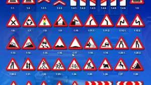 07. Предупреждающие знаки. Часть 2