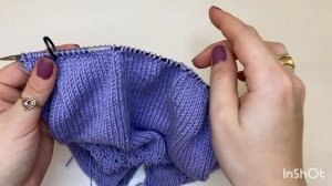 Боди спицами для малыша. Мастер класс. 2 ЧАСТЬ