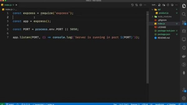 Express - Deploy Express.js application to Vercel