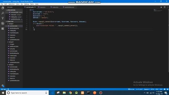 REST Api using PHP and MySQL with CRUD operations смотреть онлайн
