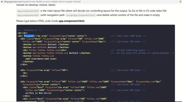 Angular Flexible Screen || Angular Material Design || Flex-Layout || Angular Button Icon Cards list смотреть онлайн