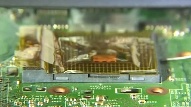 Desoldering CPU Socket for Laptop Jovy Systems RE7500 смотреть онлайн