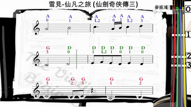 雪見 — 仙凡之旅 | 仙劍奇俠傳三 | 小提琴樂譜 [指法] | 麥振鴻 | Violin SHEET MUSIC [With Fingerings] [Level 3] смотреть онлайн