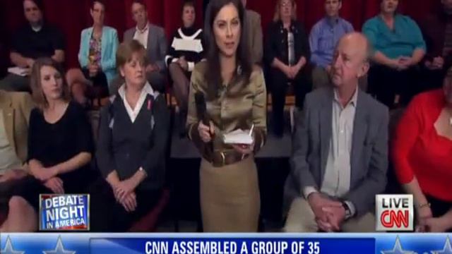 Erin Burnett in Brown Satin Blouse смотреть онлайн