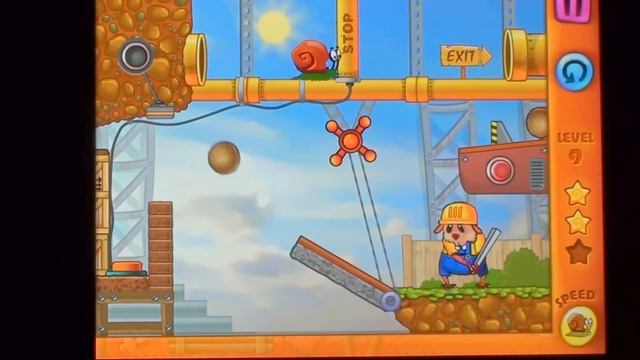 Snail Bob - геймплей (gameplay) - игра про улитку Боба (iOS) смотреть онлайн