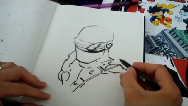 Acme FCBD 2010: Chris Samnee Sketching смотреть онлайн