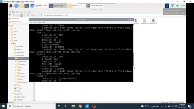 HOW TO INSTALL ARDUINO IDE IN RASPBERRY PI || HEADLESS REMOTE CONTROL RASPBERRYPI || UPLOAD SKETCH смотреть онлайн