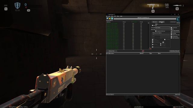 how to get yourself infinite ammo / clip in Combat Master with cheat engine смотреть онлайн