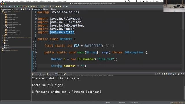 PO 2021 - Lezione del 6 Maggio - Input/Output смотреть онлайн