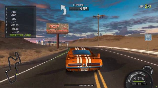 NFS Prostreet. Peak Perfomance Shelby Mustang GT500 and Pontiac GTO смотреть онлайн