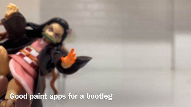 Bootleg Figma Nezuko Kamado DX Version | Demon Slayer Toys смотреть онлайн