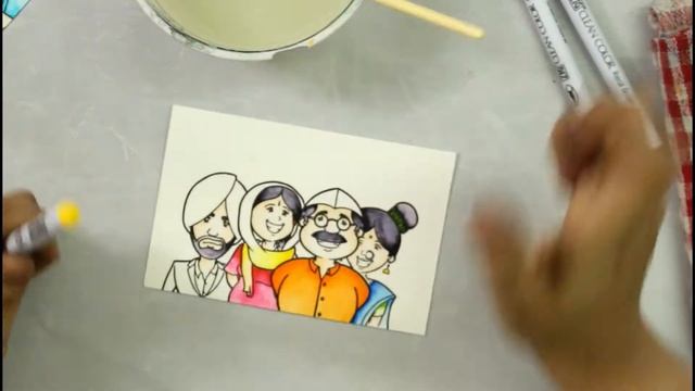 How to Create A Scene card using CrafTangles Stamps [Part 3] [Video Tutorial] смотреть онлайн