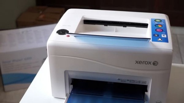 Unboxing Xerox Phaser 6000