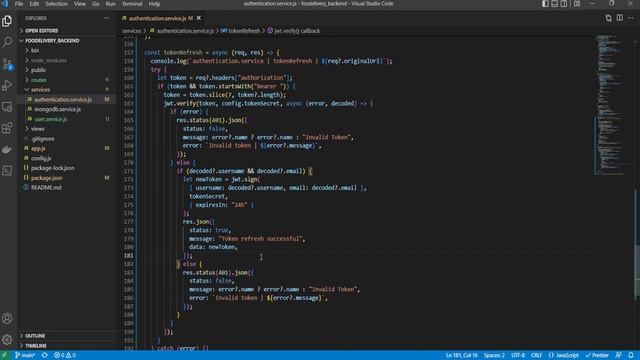 React Native | Food Delivery App | Part 11 | Token Validation & Refresh | Malayalam смотреть онлайн