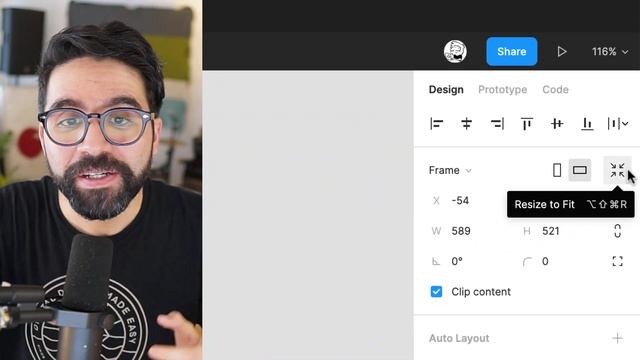 Resize to Fit - Figma Snacks смотреть онлайн