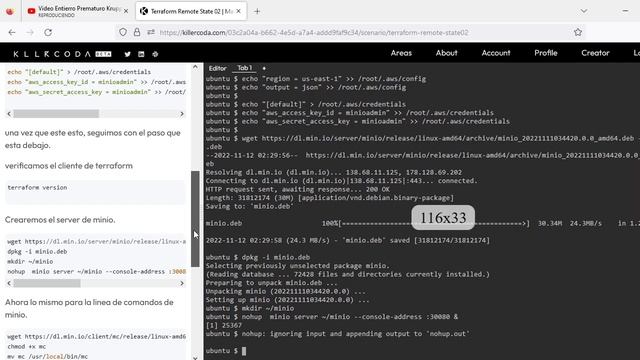 terraform remote state bucket minio смотреть онлайн
