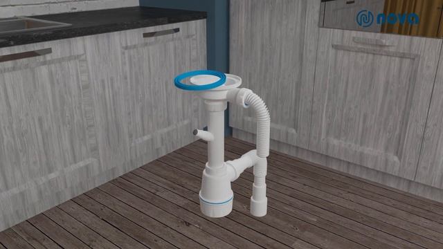 Сифон для нержавеющих моек NOVA 1047 смотреть онлайн