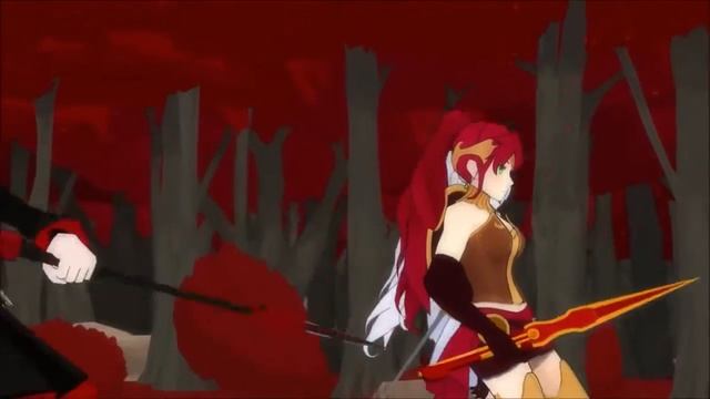 RWBY - Jaune vs Ursa - Forest Battle Rescore смотреть онлайн