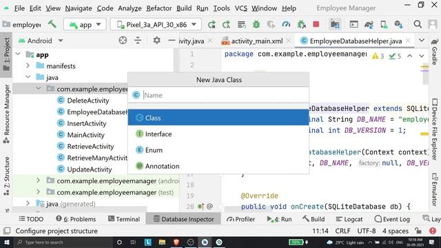 Android Studio Demo | Working with Graphics, Transformations and SQLite Databases | Java смотреть онлайн