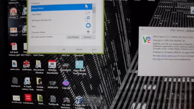RealVNC client side cursor size and index problem смотреть онлайн