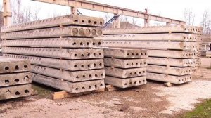 Плиты перекрытия пустотные